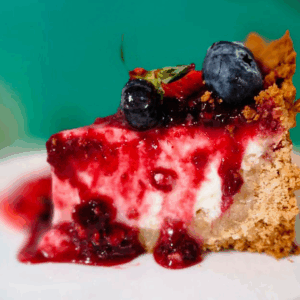 Torta de Frutas Vermelhas