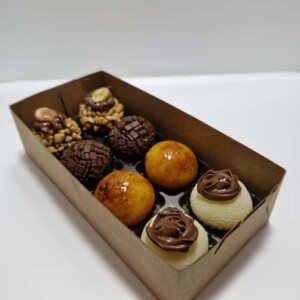 Caixinha Com 8 Brigadeiros